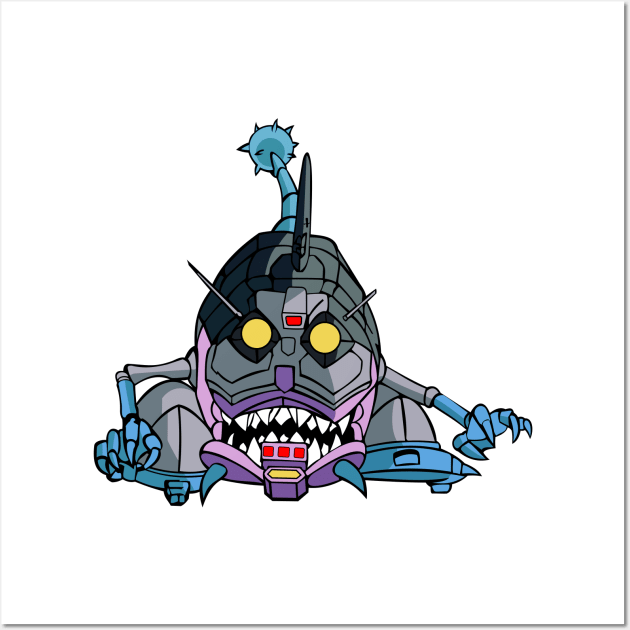 Sharkticon Wall Art by Larent